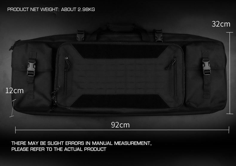 Big Foot Urban War Rifle Bag (Size: 92 x 32 x 9.5cm - 900D - Black)