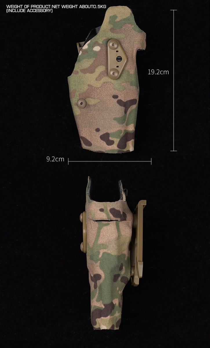 WoSport 17 Series Quick Release Holster with QLS Kit and Belt (Multicam)