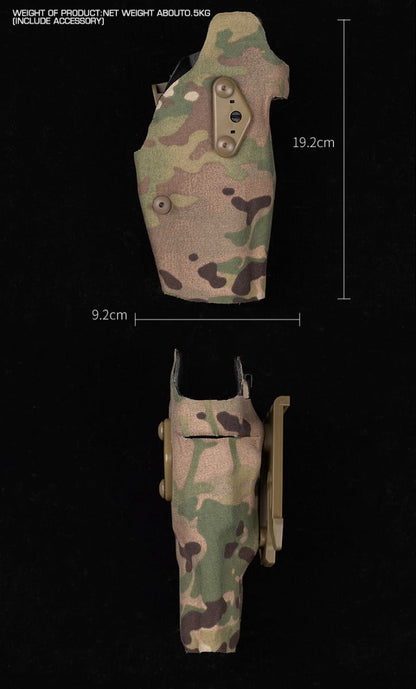 WoSport 17 Series Quick Release Holster with QLS Kit and Belt (Multicam)