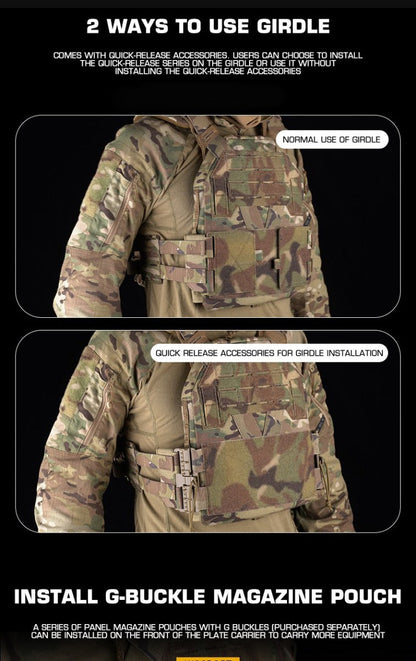 Big Foot KZ Tactical Plate Carrier (Multicam)