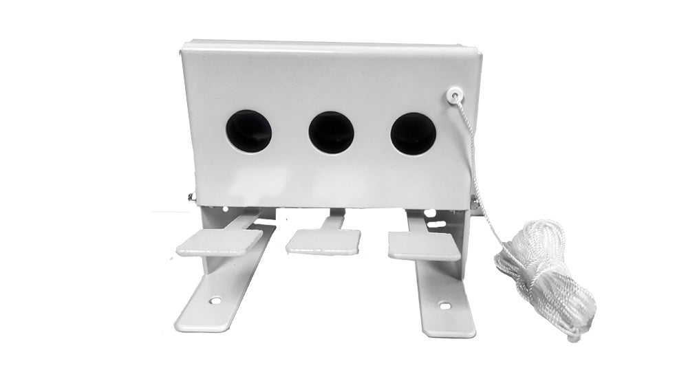 BO Manufacture Biathlon Type Mobile Target 3 Holes for Air Gun Pellets