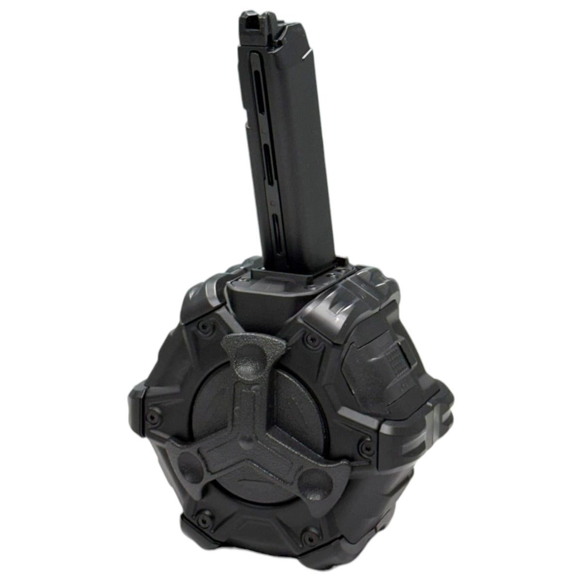 Double Bell - Gas Drum Magazine (Black - 17 Series/EU17 - G-07)