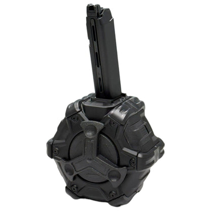 Double Bell - Gas Drum Magazine (Black - 17 Series/EU17 - G-07)