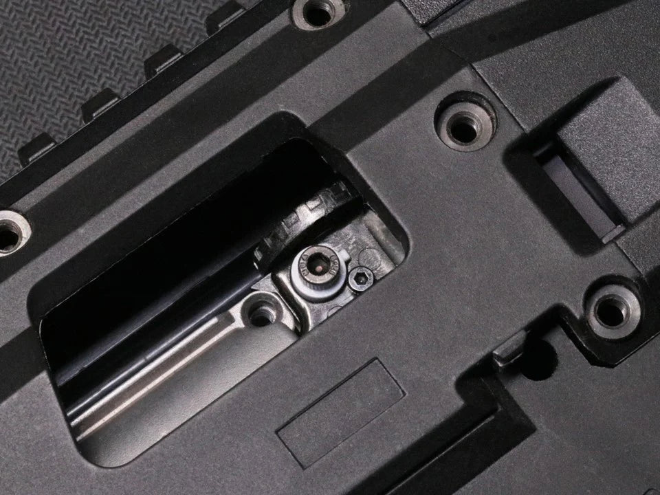 Airtech Studios Top-Down-Center (TDC) Bracket Integration Kit for: ASG Scorpion Evo Hop-up Chamber