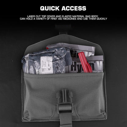 Big Foot - Quick-Release Seal First AId Bag (Stretch - 2nd Generation - Black)