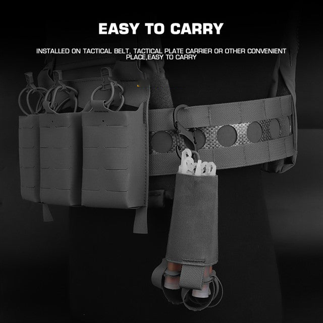 Big Foot - Glow Stick Tactical Pouch and Quick Release Tabs (Tan)
