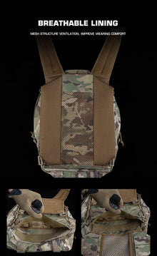 Big Foot - R Assault Tactical Backpack Set (Black)