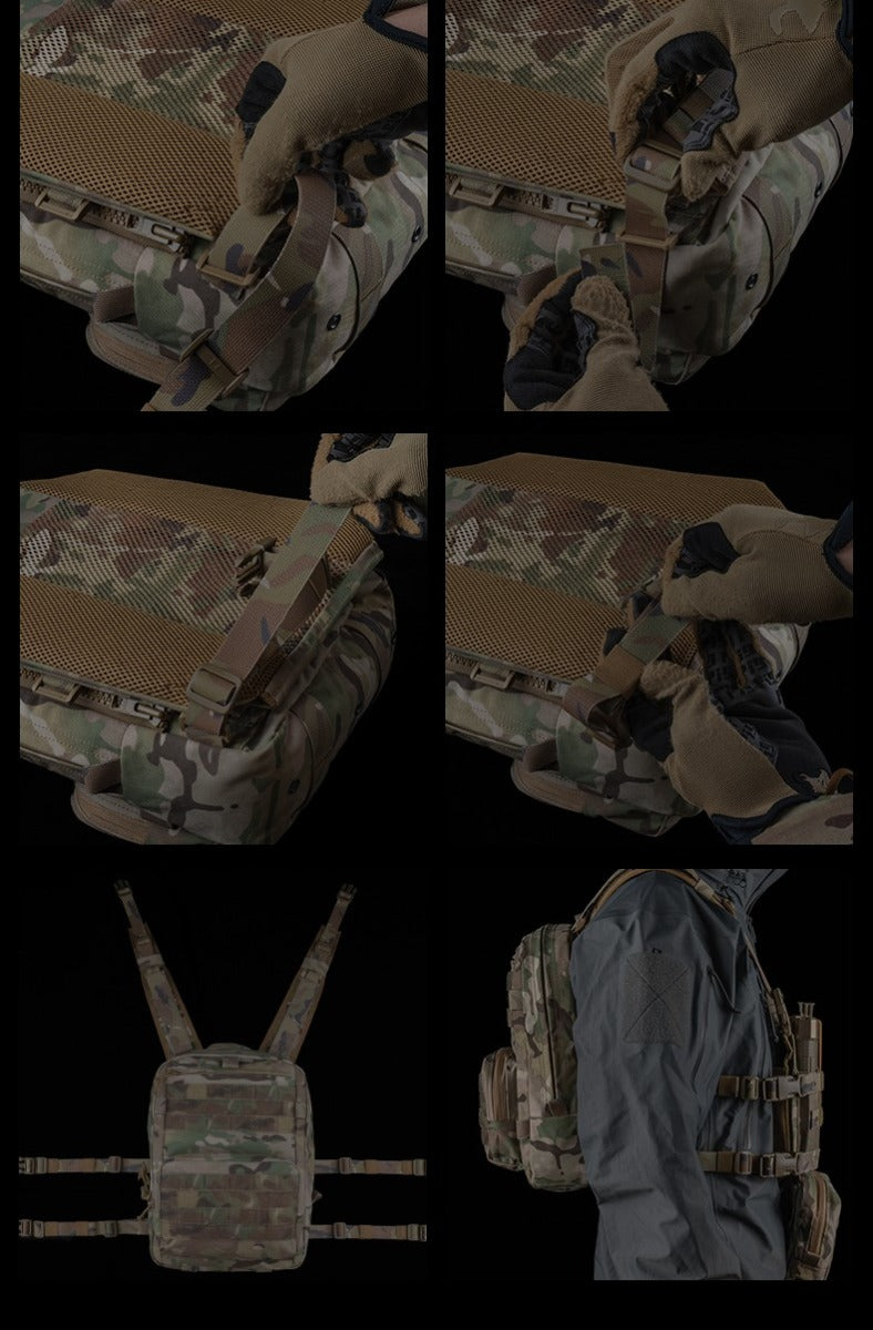 Big Foot - R Assault Tactical Backpack Set (Multicam)