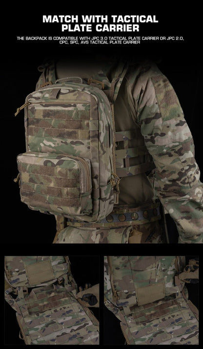 Big Foot - R Assault Tactical Backpack Set (Multicam)