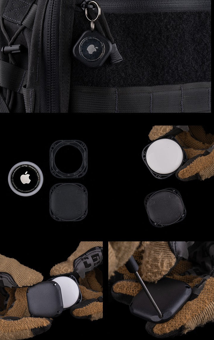 Big Foot - AIR TAG Mount (Tan)