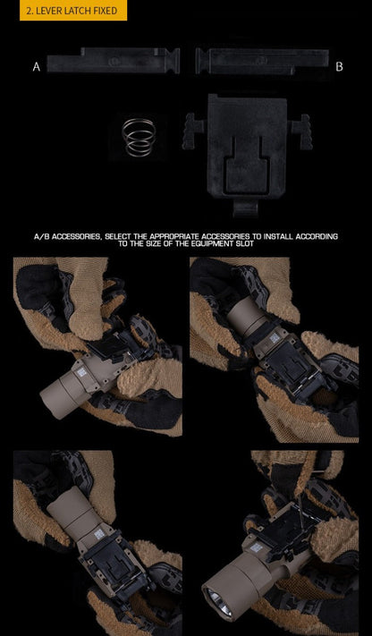 Wosport -  X300-A Flashlight Torch (SF Model - Tan)