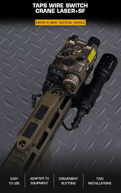 Wosport  - TAPS Wire Switch Crane Laser SF (Tan)