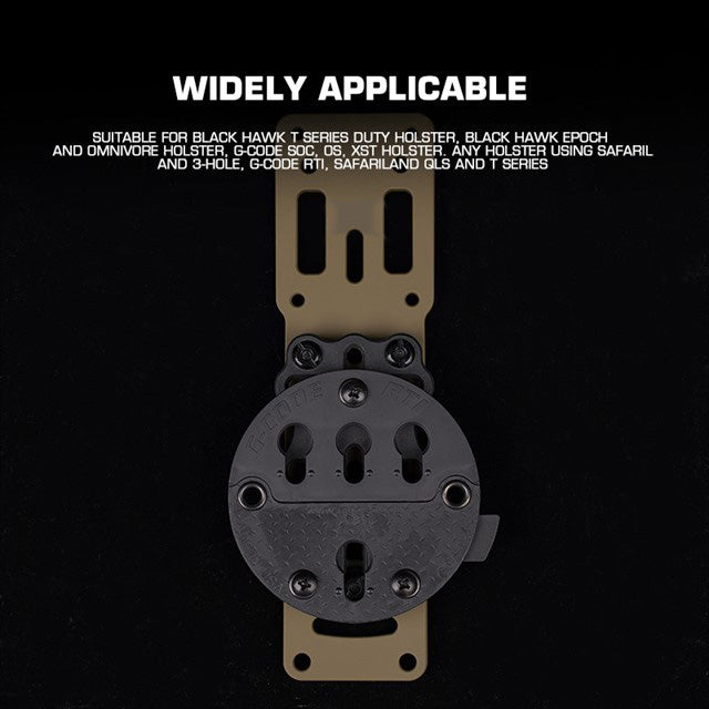 Big Foot - Modular Holster Adapter Base (Black)