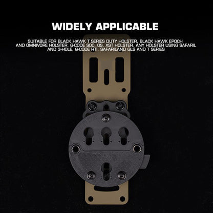 Big Foot - Modular Holster Adapter Base (Black)