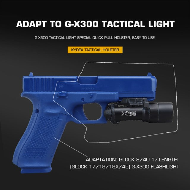 Big Foot - Lightweight Kydex Tactical Holster (G-X300）