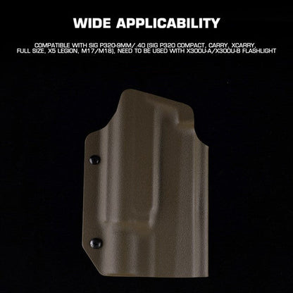 Big Foot - Lightweight Kydex Tactical Holster (SIG - Black）