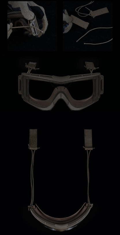 Big Foot - W810 Tactical Goggle (Black)