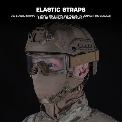 Big Foot - W810 Tactical Goggle (Black)