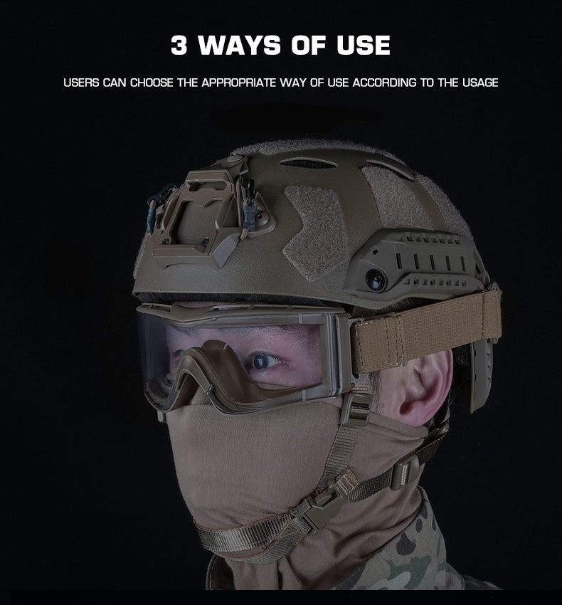 Big Foot - W810 Tactical Goggle (Tan)