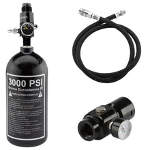 BO Manufacture HPA SET with HQD Line, bottle, 2 Regulators - 3000 and 0-150 PSI - EU Type