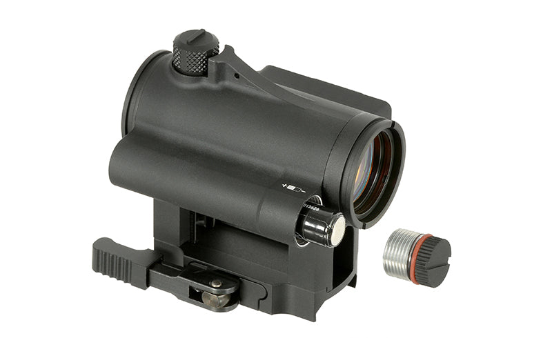 JJ Airsoft ZV-1 Collimator Replica with Low and High Mount (Black)