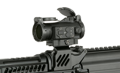 JJ Airsoft ZV-1 Collimator Replica with Low and High Mount (Black)