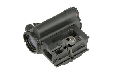 JJ Airsoft ZV-1 Collimator Replica with Low and High Mount (Black)
