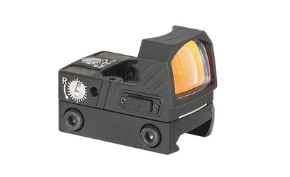 JJ Airsoft XR5 Solar Powered Mini Red Dot Sight (Black)