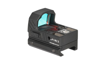 JJ Airsoft XR5 Solar Powered Mini Red Dot Sight (Black)