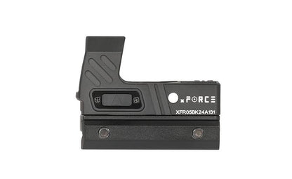 JJ Airsoft XR5 Solar Powered Mini Red Dot Sight (Black)
