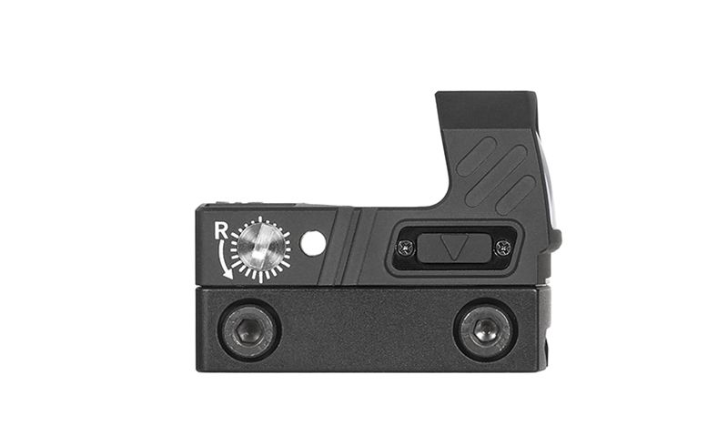 JJ Airsoft XR5 Solar Powered Mini Red Dot Sight (Black)