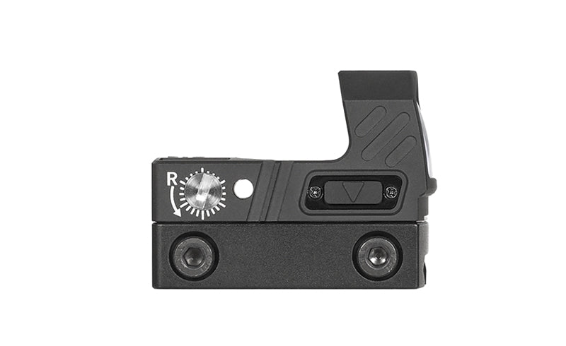 JJ Airsoft XR5 Solar Powered Mini Red Dot Sight (Black)