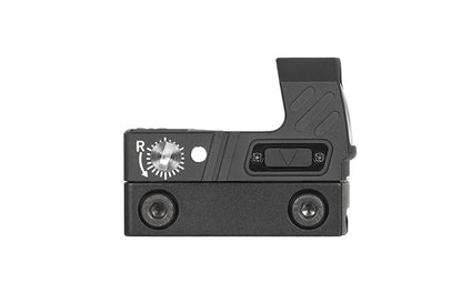 JJ Airsoft XR5 Solar Powered Mini Red Dot Sight (Black)