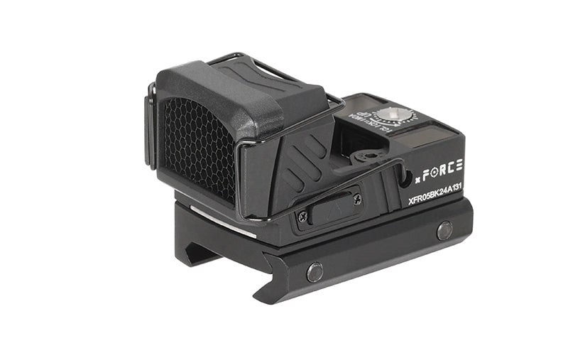 JJ Airsoft XR5 Solar Powered Mini Red Dot Sight (Black)