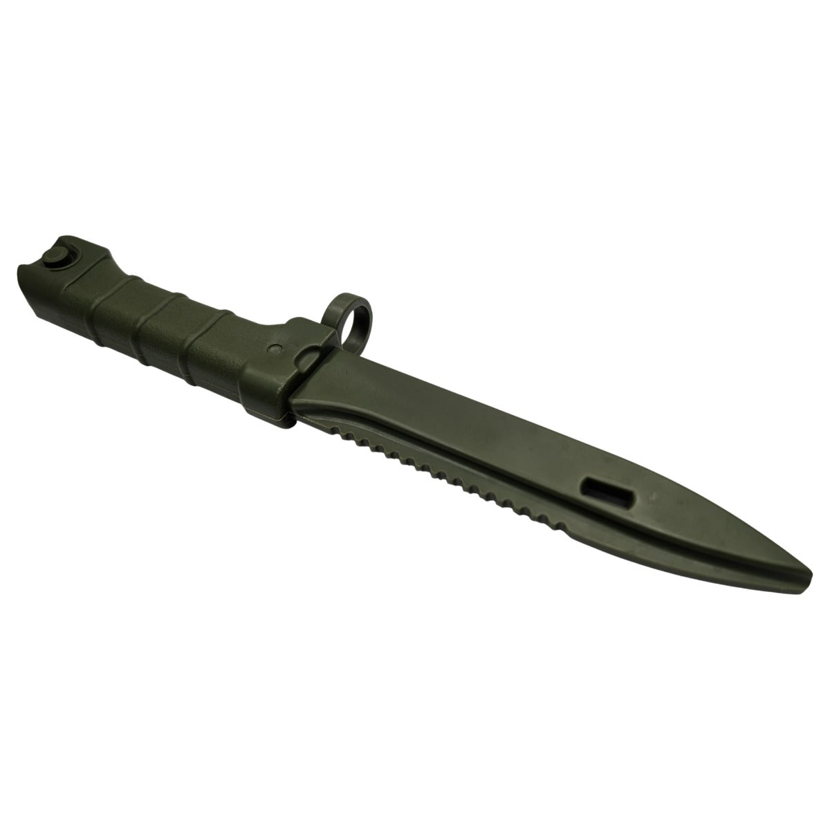 T&D Rubber Bayonet Knife for AK47/SVD Series Rifle (OD - TD206-OD)
