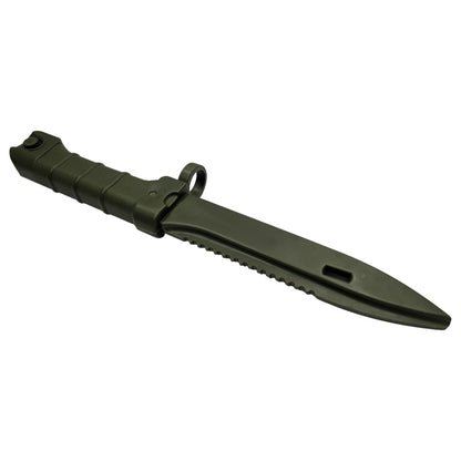 T&D Rubber Bayonet Knife for AK47/SVD Series Rifle (OD - TD206-OD)