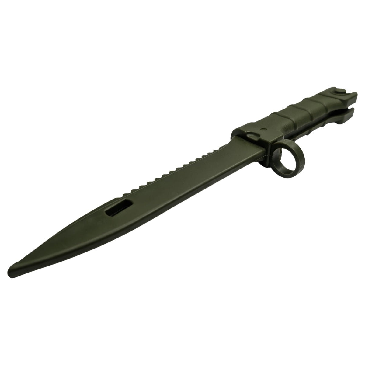 T&D Rubber Bayonet Knife for AK47/SVD Series Rifle (OD - TD206-OD)