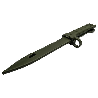T&D Rubber Bayonet Knife for AK47/SVD Series Rifle (OD - TD206-OD)