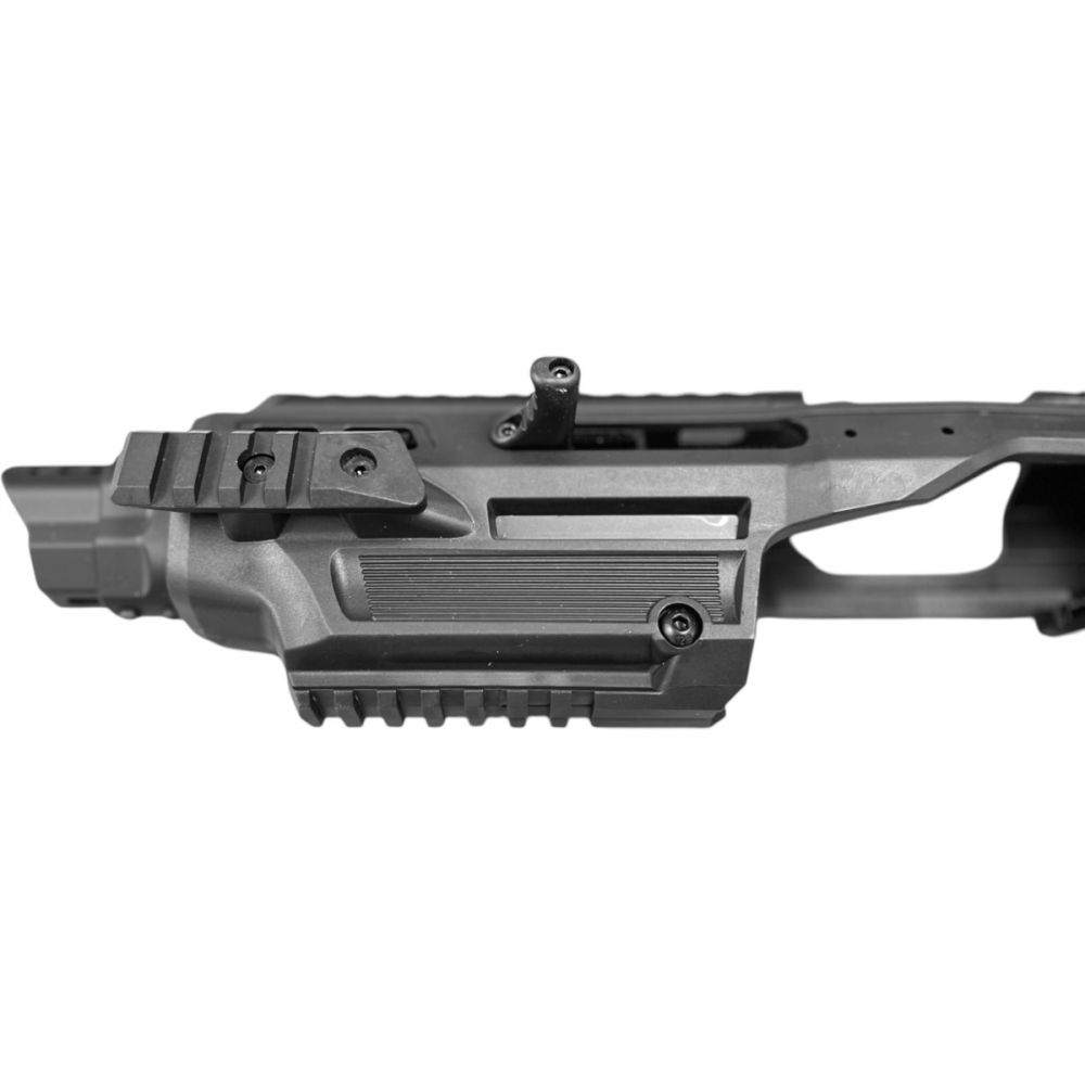 Universal Pistol Conversion Kit with Adjustable Stock – Black