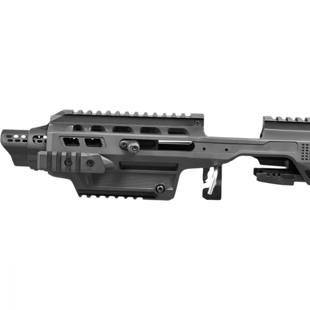 Universal Pistol Conversion Kit with Adjustable Stock – Black