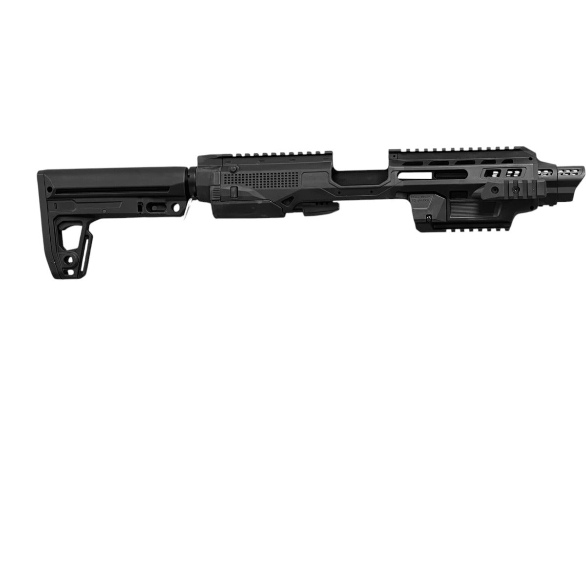 Universal Pistol Conversion Kit with Adjustable Stock – Black