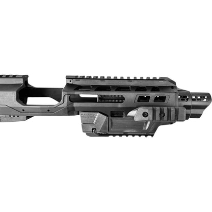 Universal Pistol Conversion Kit with Adjustable Stock – Black