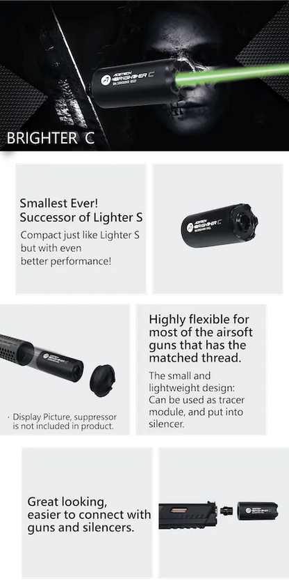 Acetech BRIGHTER C Tracer Unit - Black (PAT0530-B-001)