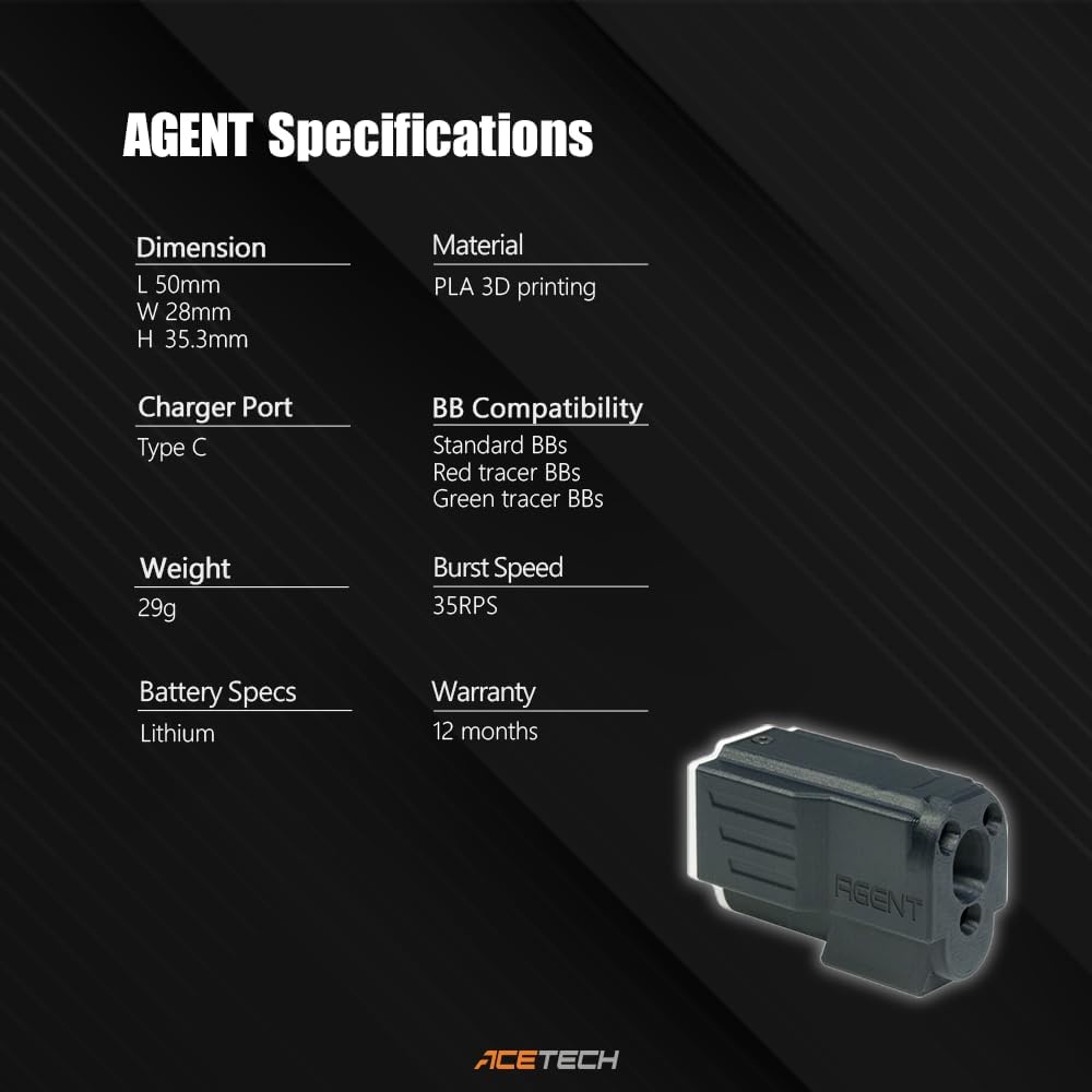 Acetech AGENT FMG9 Tracer Unit (PAT0800-B-002)