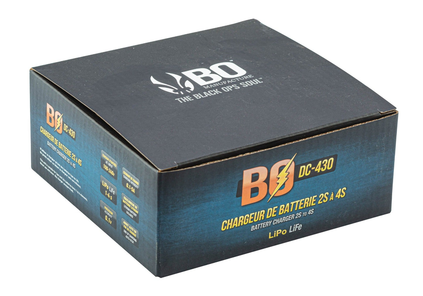 BO Manufacture DC430 LiPo 7.4V/11.1V Digital Balance Battery Charger