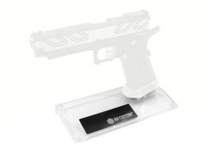 Armorer Works Custom Pistol Stand SGA Acrylic (General Double Stack Pistols - Clear)