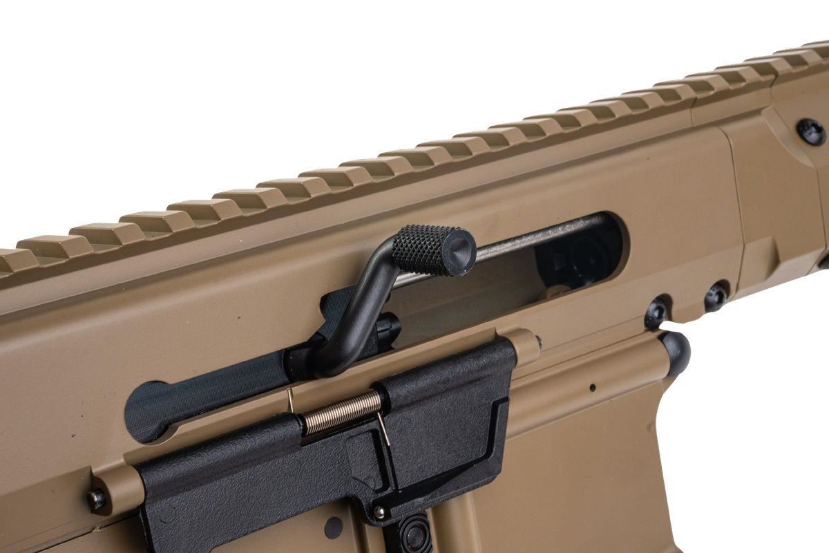 [Pre-Order] Double Eagle 10.5 DWS-180 w/ Folding Stock - Gas Blowback Rifle (MWS System / Steel Bolt - G107A-02 TAN)