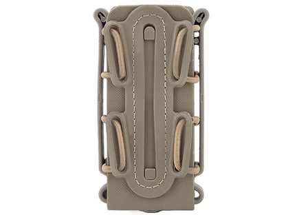 Big Foot Pistol Fast Magazine Pouch (Polymer - Adjustable Elasticated Retention - Tan)