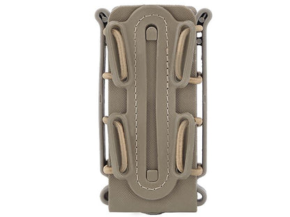 Big Foot Pistol Fast Magazine Pouch (Polymer - Adjustable Elasticated Retention - Tan)