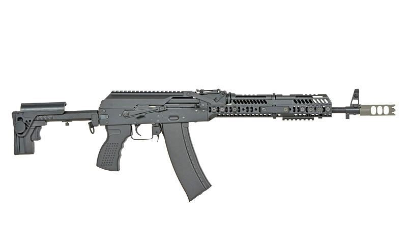Cyma Platinum AK74 Tactical AEG Rifle with Eshooter ETU GEN-2 (Black - CM113A)